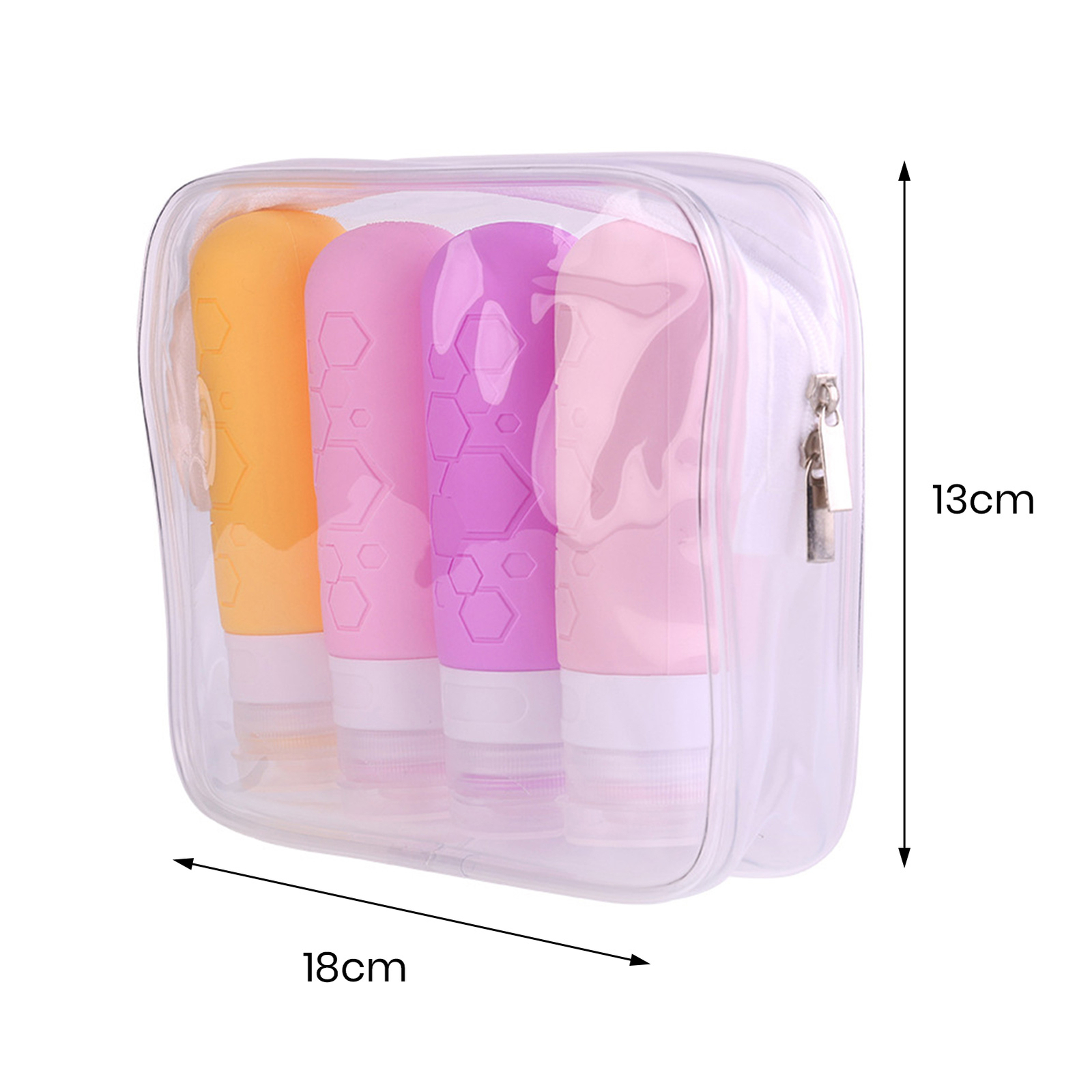 Liquid Soap Travel Bottle Leak-proof Containers Silicone Dispensing Bottles