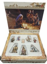 Vtg Schleich Krippefiguren 8-Piece Nativity F...