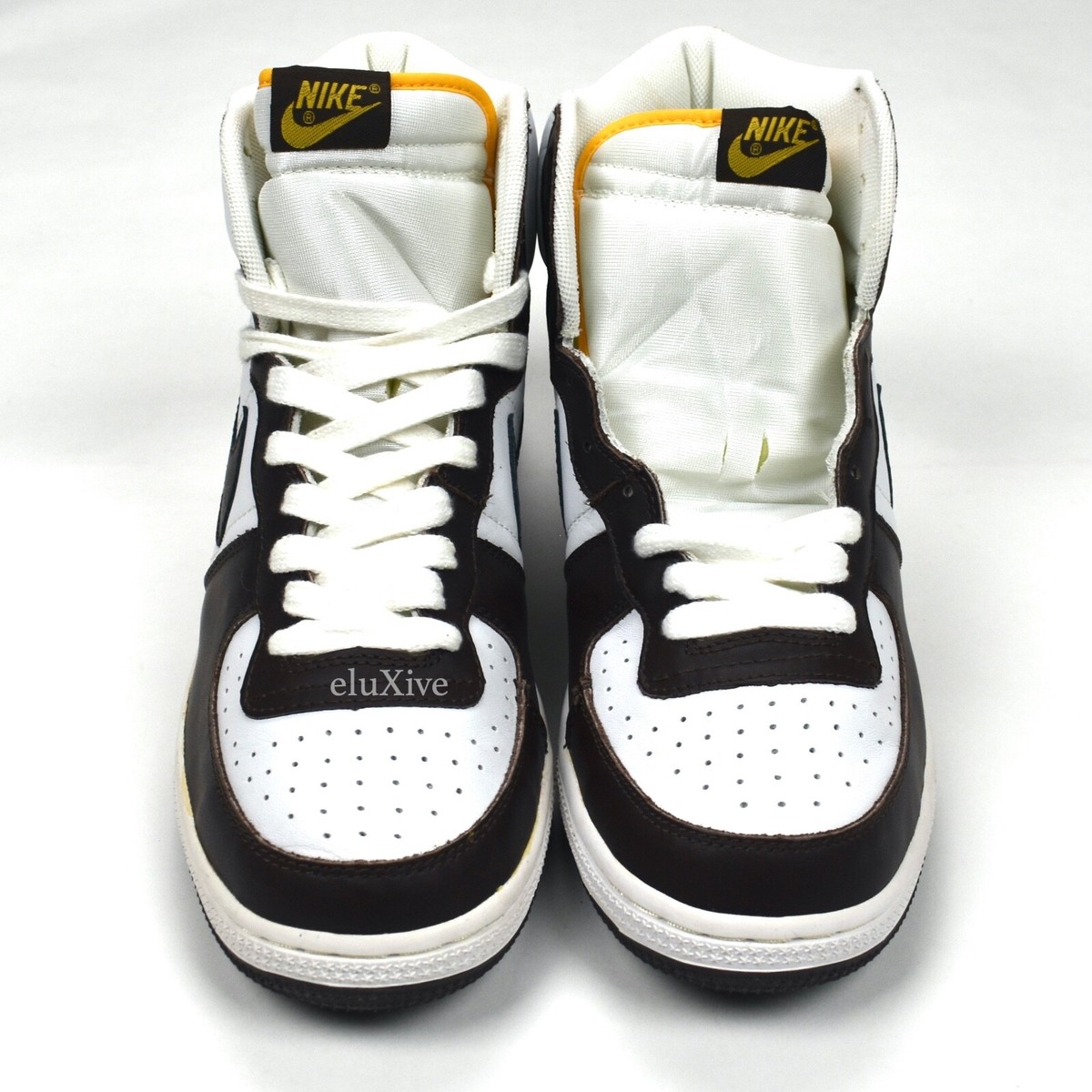 NWT 2004 Nike Terminator High White Baroque Brown Men