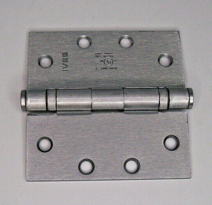 Ives 5BB1 4.5″ x 4.5″ NRP Ball Bearing Hinge 323 Stainless Steel Lot