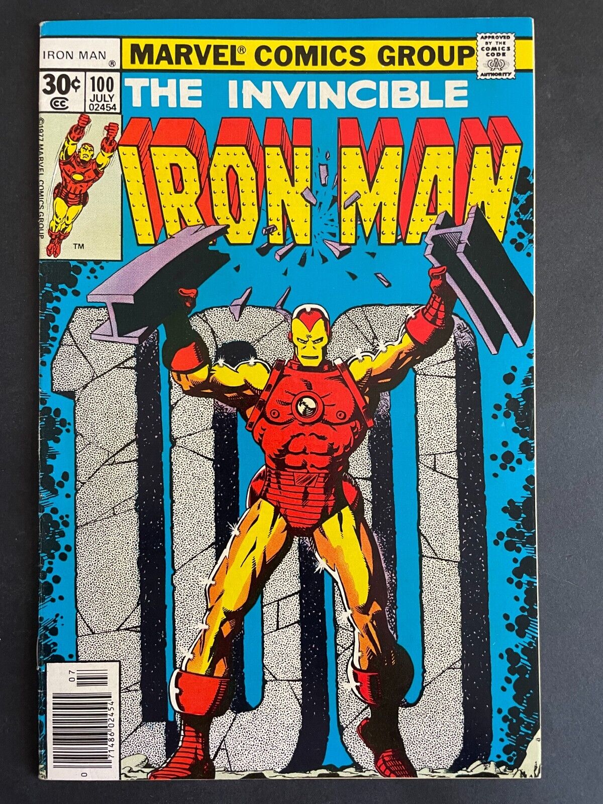 Iron Man #100 - Marvel 1977 Comics