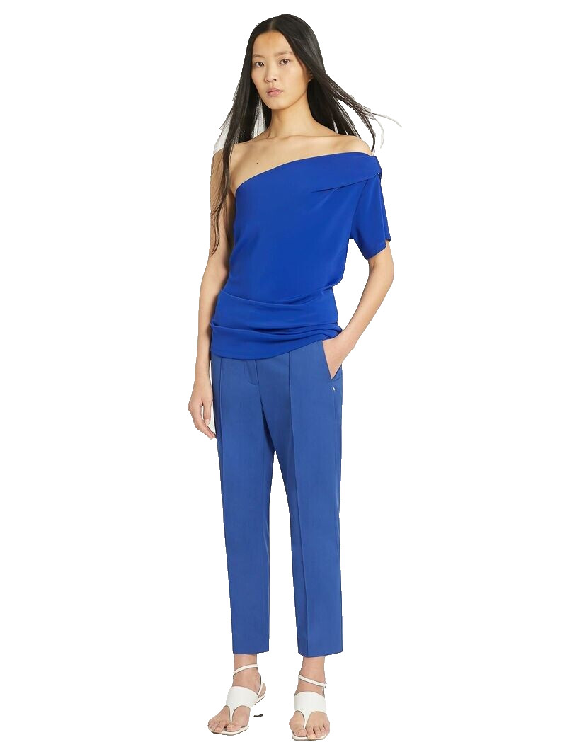🌟 MAX MARA   One-shoulder jersey top 'Clima'   size L   RRP €275