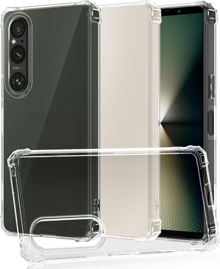 QULLOO Custodia Per Sony Xperia 1 VII, TPU Trasparente Antiurto - Foto 6