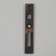 Vintage Striker Plate Copper 6 Inch Mortise Door Jamb Keeper