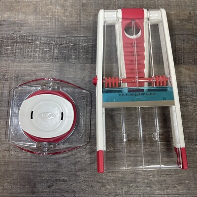Chef'n Sleek Slice Handheld Collapsible Mandoline One Size Red