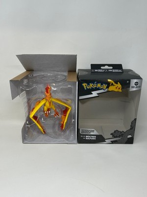 Pokmon 6 Moltres Articulated Battle Figure Toy with Display Stand - Officially