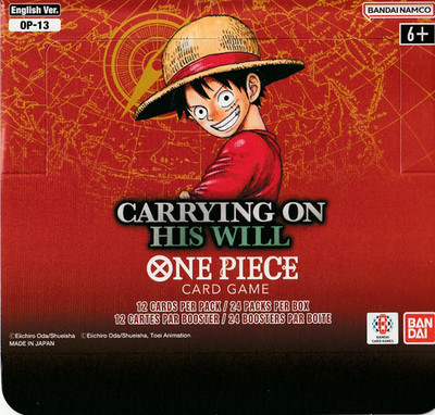One Piece (OP-13): CARRYING ON HIS WILL-BUILD YOUR DECK! SINGLES