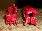 vintage unbranded cast iron train in good shape used — photo 8