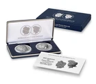 2025 Morgan and Peace Silver Dollar  Reverse Proof Set w/OGP - PRICED TO SELL!!