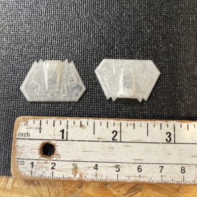 Shapeways YT1300 MPC Cannons Yoke Support Set KIT64 Falcon Model 1/48 US Seller