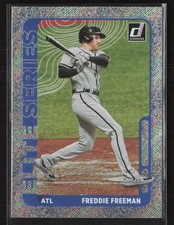 Freddie Freeman 2021 Donruss #ES10 Elite Series Rapture Atlanta Braves