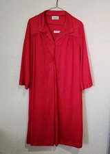 Vintage Vanity Fair Pajamas Nightgown 3 Piece Set Size Medium Fushia Pink