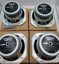 Ensemble de 4 haut-parleurs TECHNICS EAS-10F11 fonctionnels JP