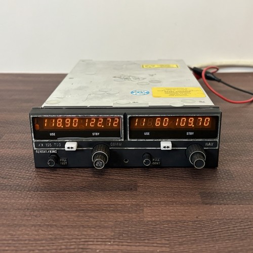 Bendix King KX 155 Nav/Com Glideslope 14 Volt 069-1024-42