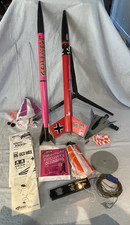 Estes DARC-1, Der Big Red Max, Goliath, Launcher/Stand/Wadding-All Freshly Built