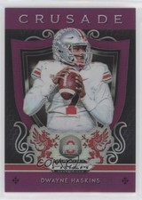 2019 Panini Prizm Draft Crusade Purple Prizm Dwayne Haskins #13 7ba