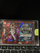 2018 Contenders Optic Shai Gilgeous-Alexander Red Cracked Ice Lottery Ticket RC