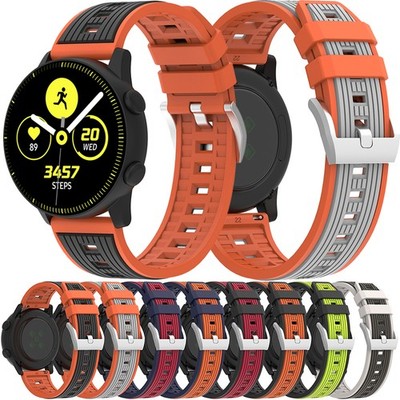 Für Samsung Galaxy Watch FE 7 6 4 5 Pro Classic 40mm-47mm Sports Silikon Armband