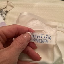 Vanity Fair Vintage Lace Slip Nylon Size 34 L