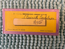 Vintage Sealed Marque Clarinet reeds from France
