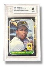 1987 Donruss Anniversary Originals Bobby Bonilla RC #558 BGS 8 NM-MT Pop 2!