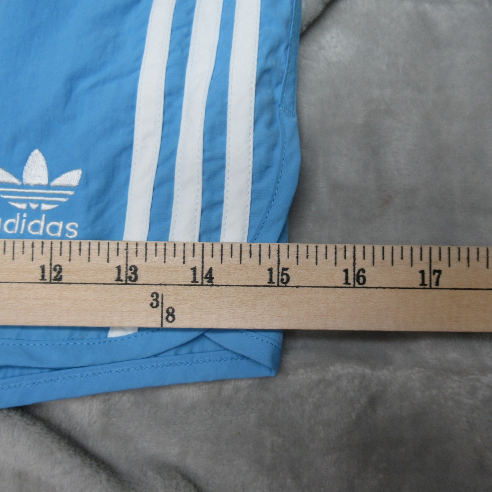 Adidas Shorts Mens 2XL Blue Drawstring Light Adicolor Classics Sprinter $45 NEW thumbnail 13