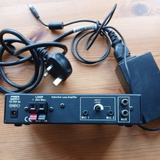 RNID Induction Loop Amplifier L225A - Living Aids Hearing Assistance - TESTED