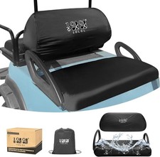 10L0L Golf Buggy Seat Cover Waterproof, 420D Rainproof, Dustproof Sun-Proof Wea