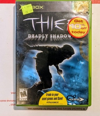 Thief: Deadly Shadows (Microsoft Xbox, 2004) Complete Tested & Works