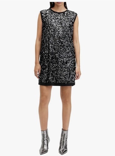 AllSaints Women's Ilia Emb Dress Size 6
