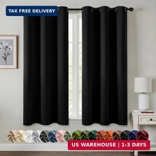 MIULEE Blackout Curtains for Bedroom Living Room 2 Panels, Thermal Insulated Roo