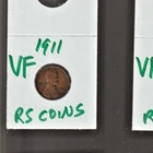 1911    VERY FINE   LINCOLN  CENT   VERY FINE  1911  /  RS COINS #46N  FREE SHIP
