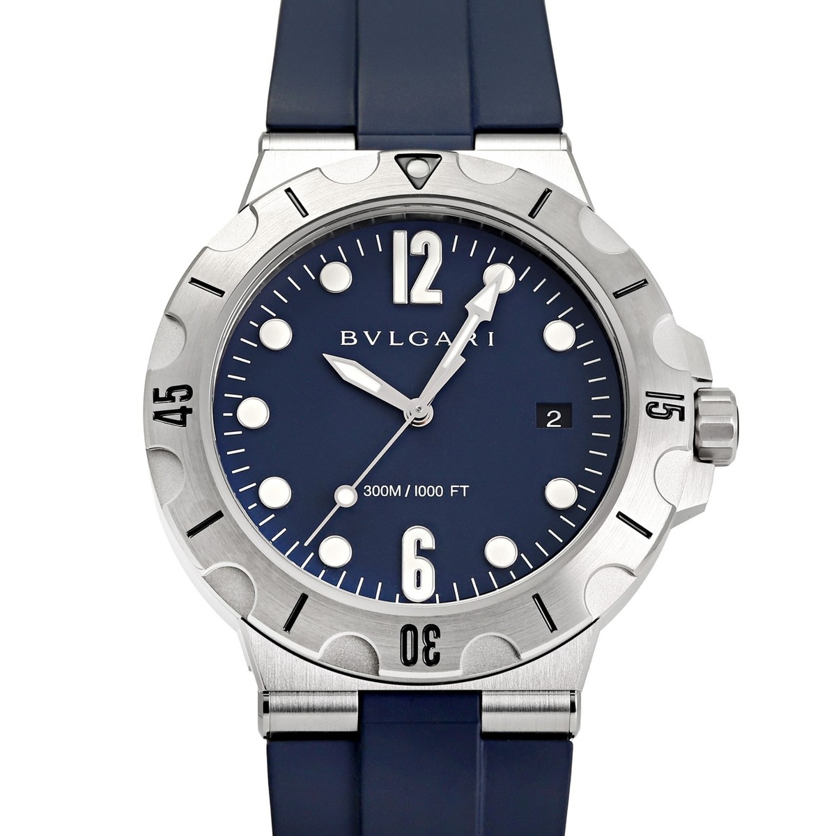 BVLGARI Diagono Professional scuba DP41C3SVSD blue Dial Watch