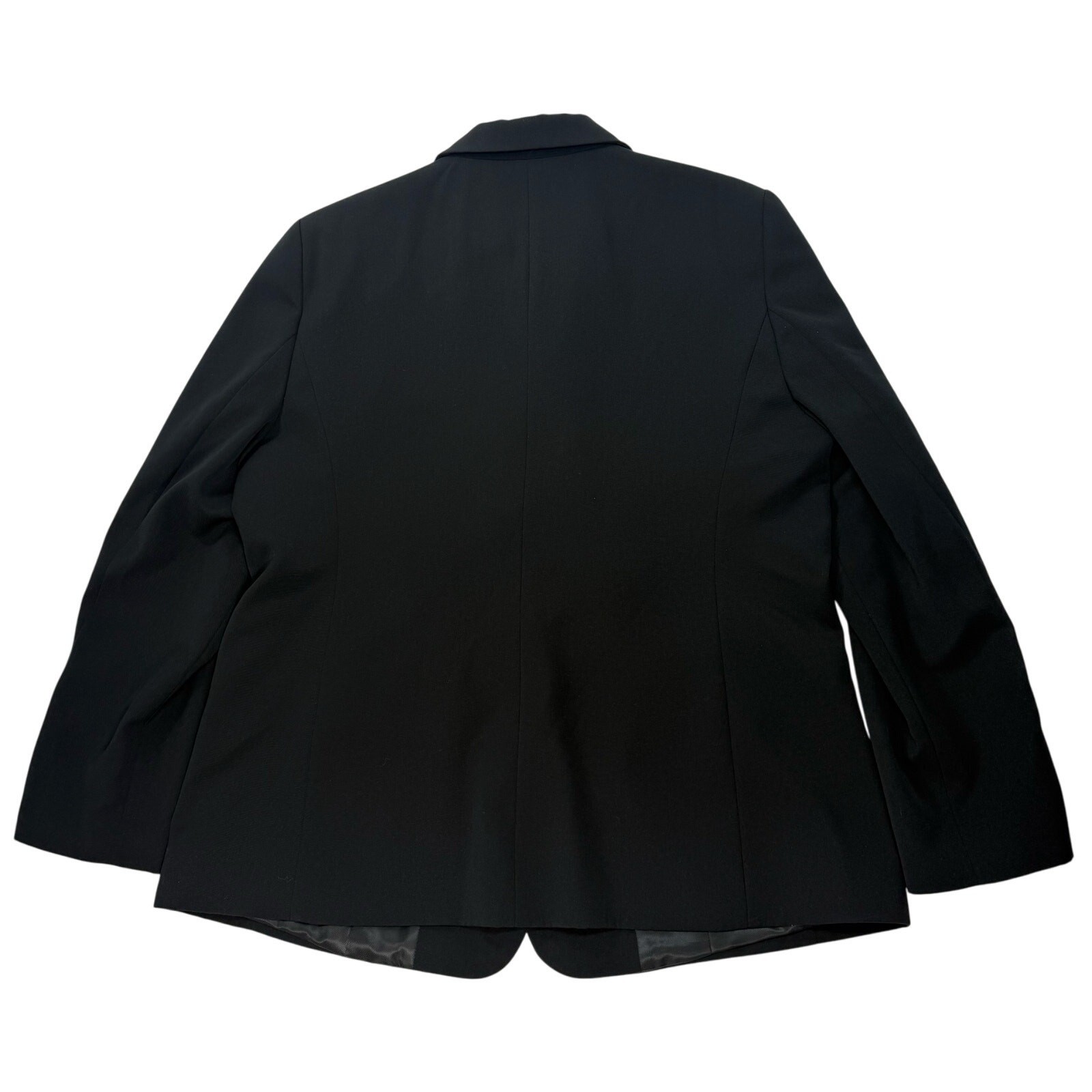 L.L.Bean Women’s 16P Black Blazer 3-Button Gold Buttons Jacket image 7