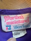 Martha’s Miniatures Girls 10 Periwinkle Purple Ruffle Bell Party Dress USA Vin  — photo 9