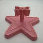 1976 Superstar BARBIE Doll Vintage PINK STAR STAND Mattel Taiwan
