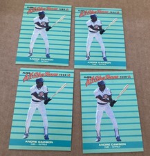 4- 1988 Fleer #6 Andre Dawson Chicago Cubs 