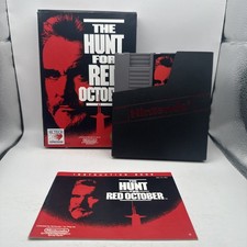 The Hunt for Red October Nintendo NES Complete CIB Manual Box Excellent
