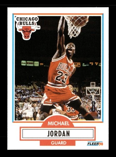 1990 FLEER #26 MICHAEL JORDAN BULLS