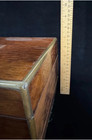 Collectors Antique Victorian Mahogany Vanity/Dressing Box w/Sterling Sliver — photo 7