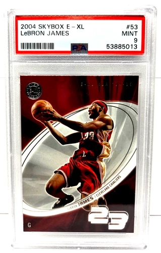 2004 Skybox E-XL LeBRON JAMES Basketball Card PSA 9 MINT