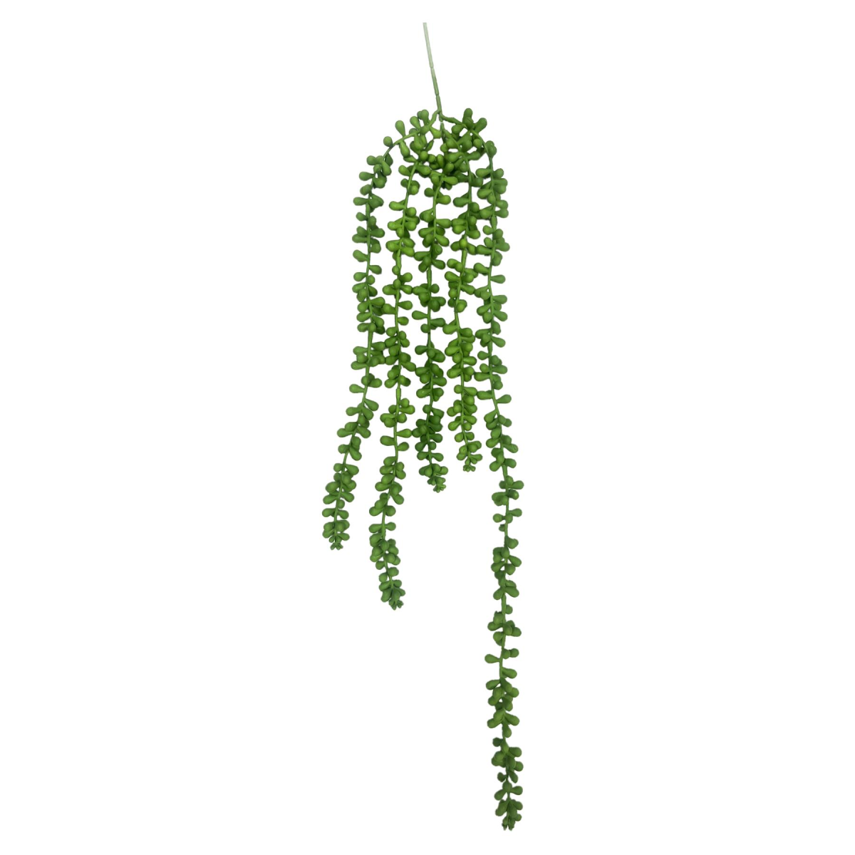 Leaf Fern Pearls Hanging Artificial Plant 2ft - Image 2
