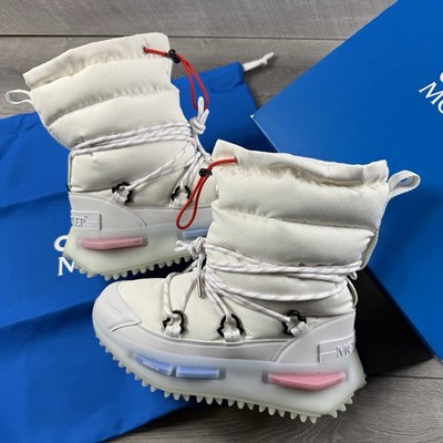 Moncler x Adidas NMD Mid Snow Boot 'Core White' - Größe UK 7,5 / EU 41 1/3