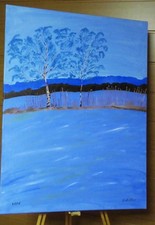 Originalgemälde „Der Frühling“, Acryl, 80x60 cm. (2006J.)