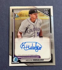 2024 Bowman Kelvin Hidalgo Chrome Auto 1st Prospect #CPA-KHI Rockies