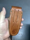 Vintage Case XX Leather Pocket Knife Sheath Only Holds Extra Blades New Unused — photo 4
