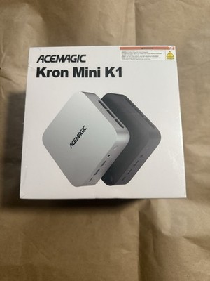 SEALED AceMagic Kron Mini K1 Mini PC, AMD Ryzen 3 4300u 16GB/1TB SILVER