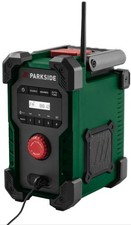 Parkside 20V / 12V  LCD Site Radio Station - Bare Unit Bluetooth FM AUX USB NEW