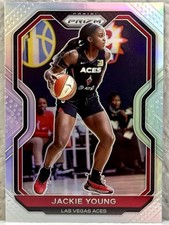 2021 Panini Prizm WNBA - Jackie Young #47 Silver Prizm Las Vegas Aces