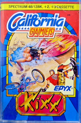 SINCLAIR ZX SPECTRUM -- CALIFORNIA GAMES (KIXX)